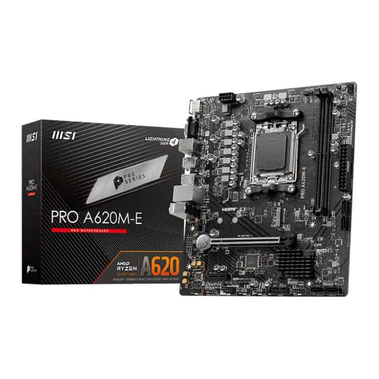 MSI AMD A620M-E PRO Micro-ATX Motherboard